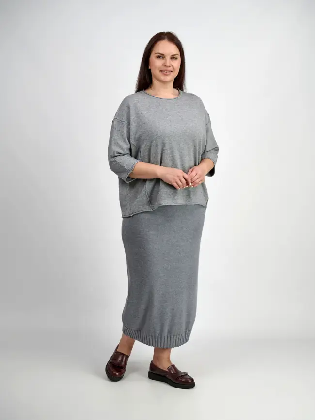 Юбка ЭттоПлюс 665 Размер 50-58 фото 30