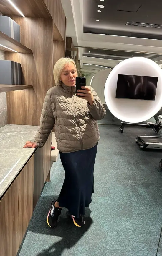 Лёгкий пуховик 5001 (капучино, 5XL Уценка фото 1