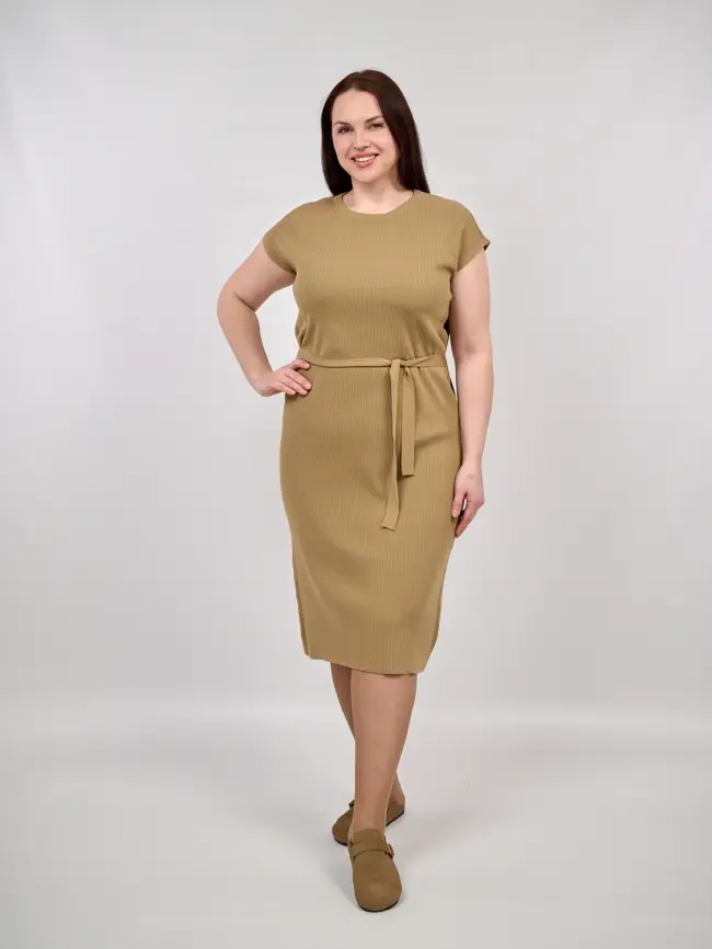 Трикотажное платье 2235 Размер 48-56 фото 1