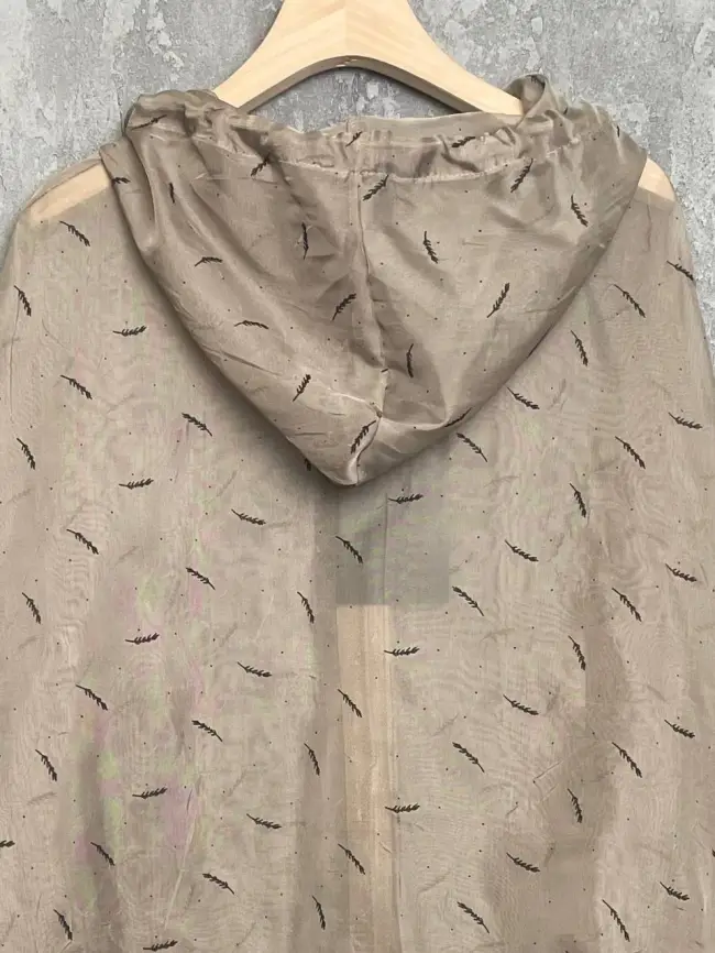 Ветровка-пыльник с принтом 6717 фото 24