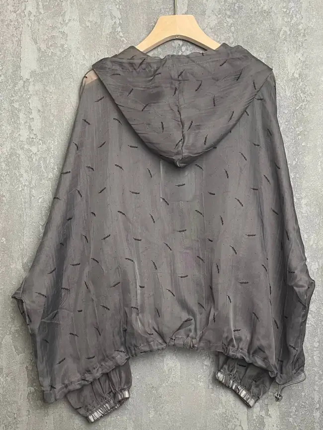 Ветровка-пыльник с принтом 6717 фото 11