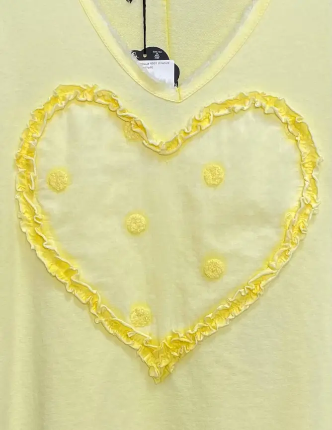 Футболка Сердце 6001 Италия Размер 50-58 фото 17