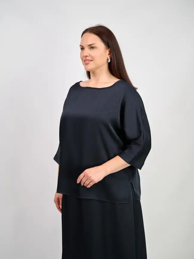 Блуза ЭттоПлюс 1005 Размер 50-58 фото 79