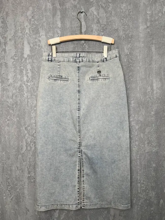 Юбка джинсовая 2335 Турция (54) фото 11