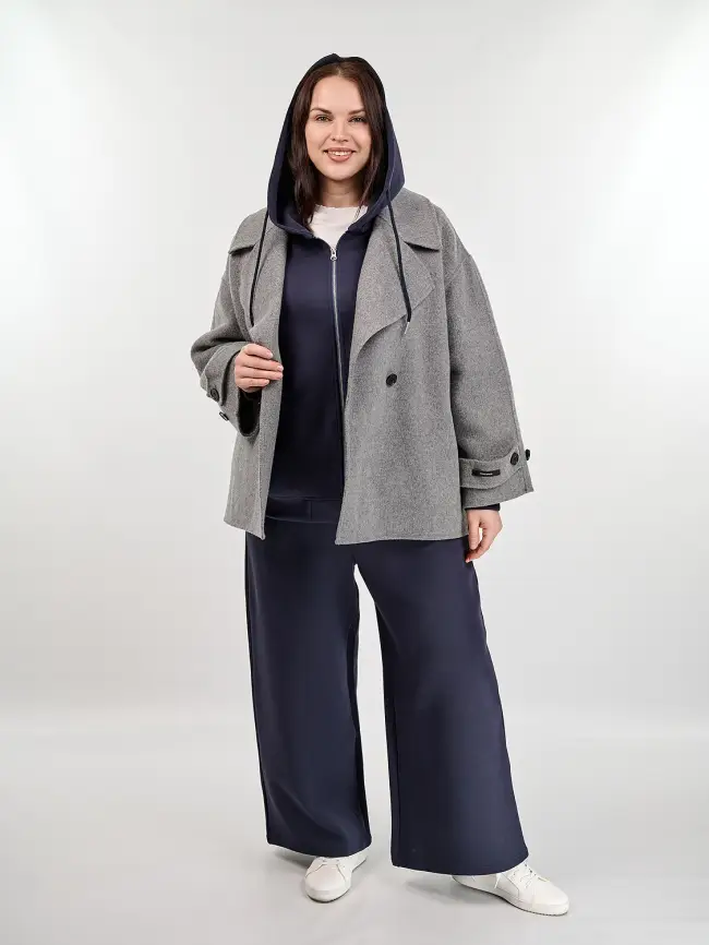 Пальто 0719 ЭттоПлюс Размер 50-58 фото 39