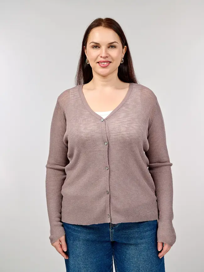 Джемпер-Кардиган 056 Размер 50-56 фото 15