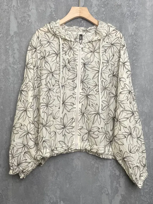 Ветровка-пыльник на молнии 9182 Размер 50-58 фото 19