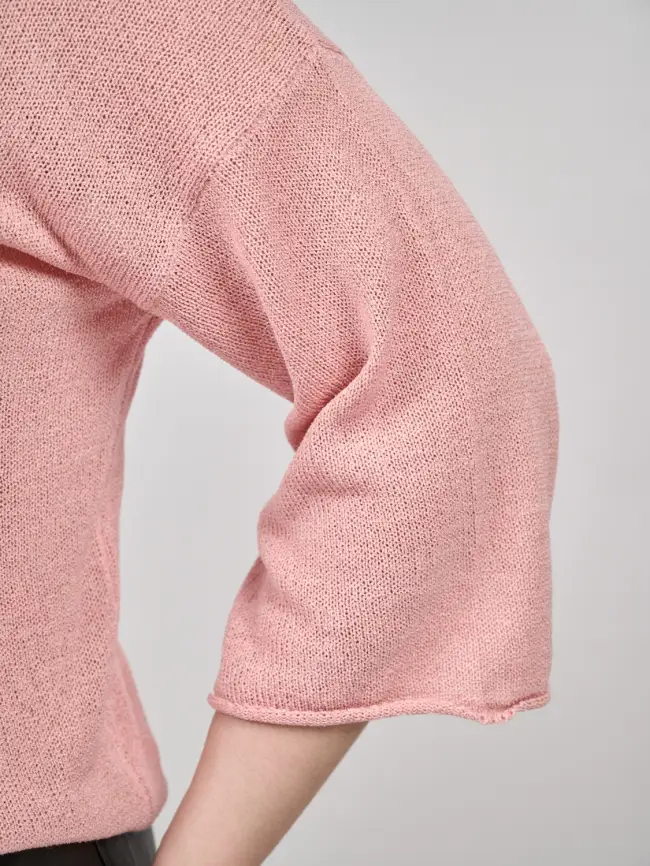 Джемпер облегченный ЭттоПлюс 25107-1 Размер 50-58. фото 129