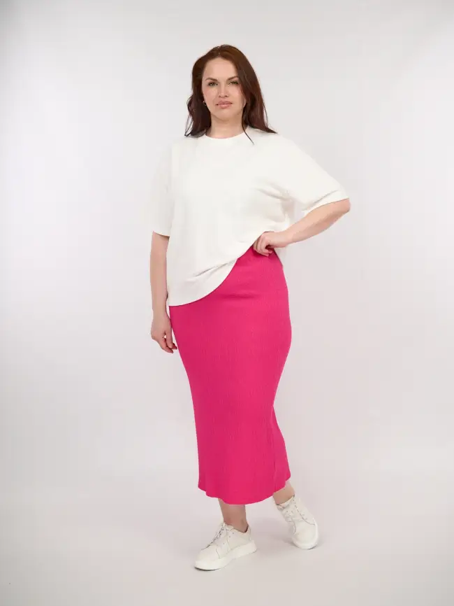 Юбка облегченная трикотажная ЭттоПлюс 2136 Размер 50-58 фото 29