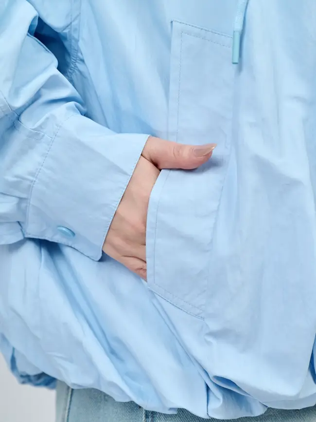 Ветровка облегченная с капюшоном 25185 Размер 52-58 фото 21