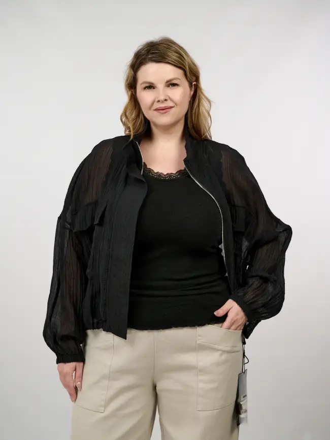 Ветровка-пыльник 9025 Размер 50-58 фото 13