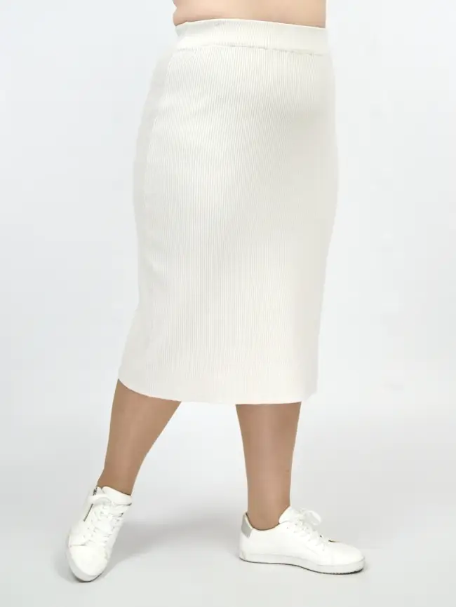 Юбка лапша-карандаш ЭттоПлюс 491 Размер 52-56 фото 14