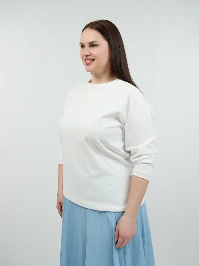 Лонгслив Сердце 2566 Размер 50-58 фото 5