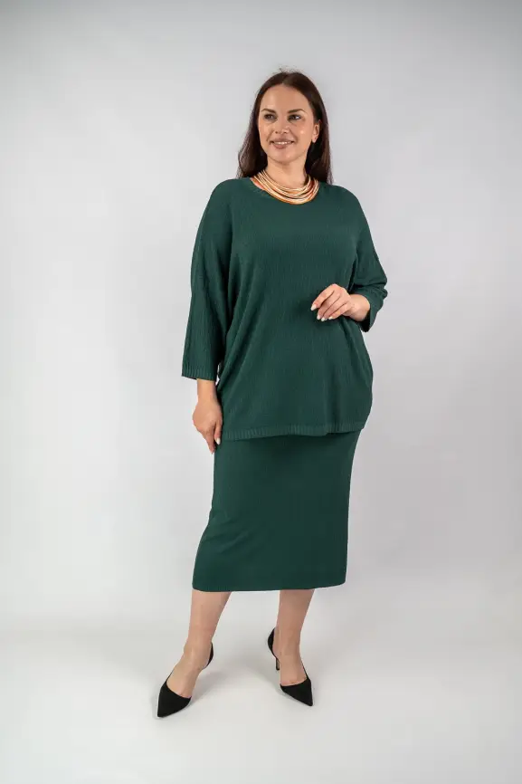 Джемпер ЭттоПлюс 1026 Размер 50-58 фото 3