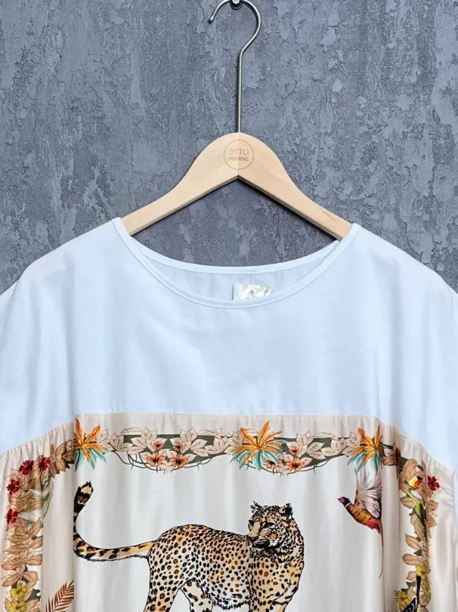 Блуза Италия 8860 Размер 50-58 фото 51