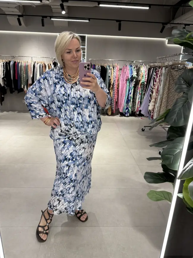 Юбка ЭттоПлюс 34190-3 Размеры 50-58 фото 13