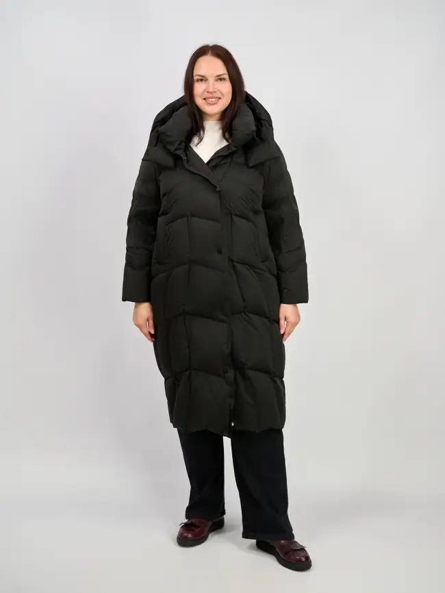 Пальто 5041 Размер 48-54 фото 7