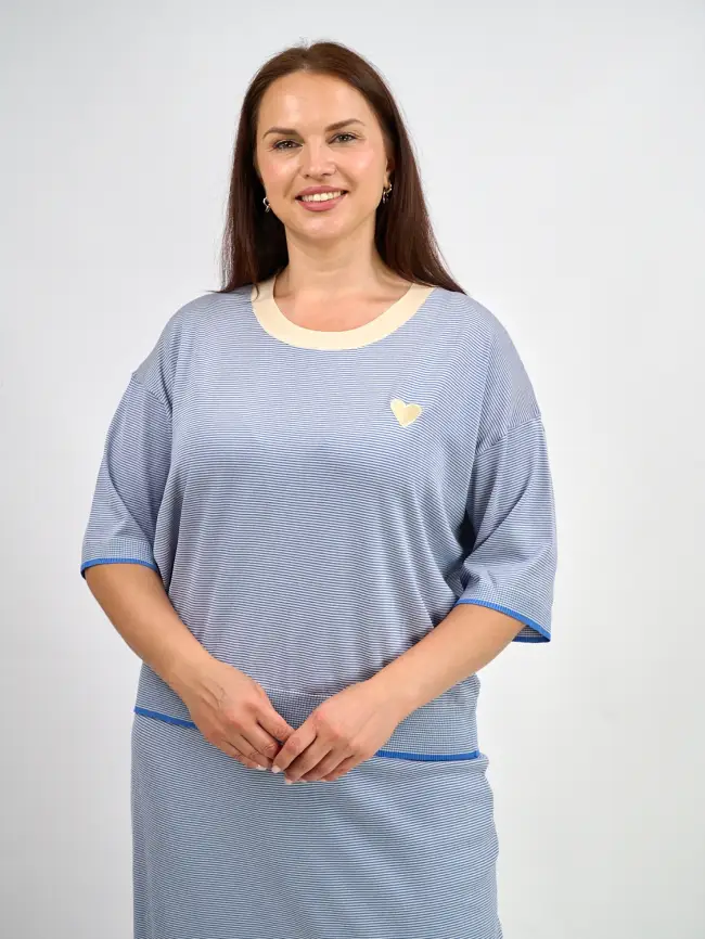 Джемпер облегченный ЭттоПлюс 25415 размер 48-54 фото 22