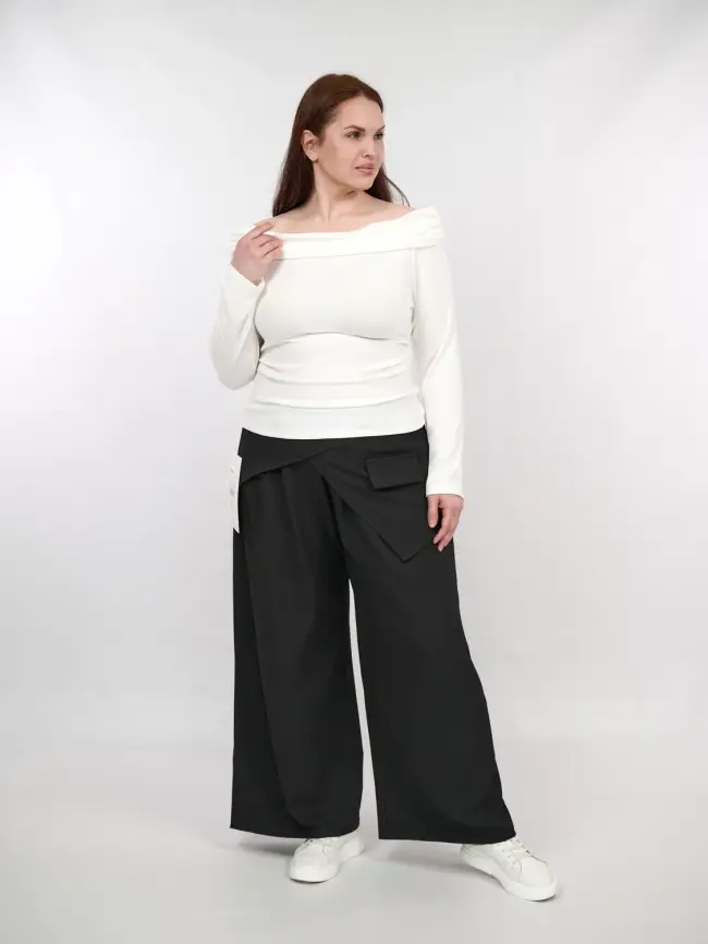 Брюки палаццо Бэст 35582 Размер 54-56 фото 5