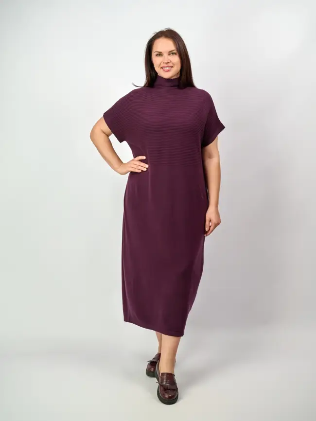 Платье ЭттоПлюс 571 Размер 50-58 фото 20