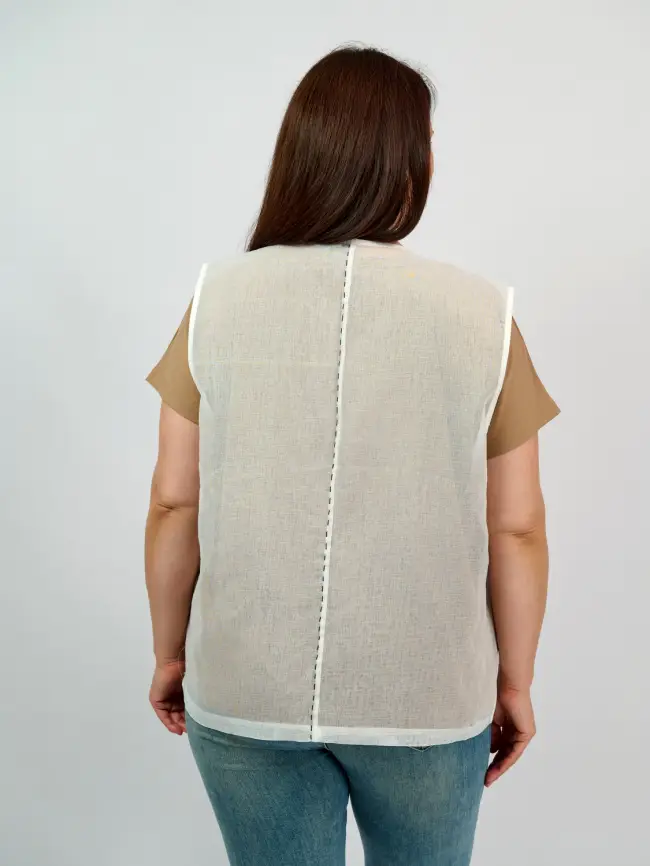 Жилет "Сетка" 9251 Размер 50-58 фото 8