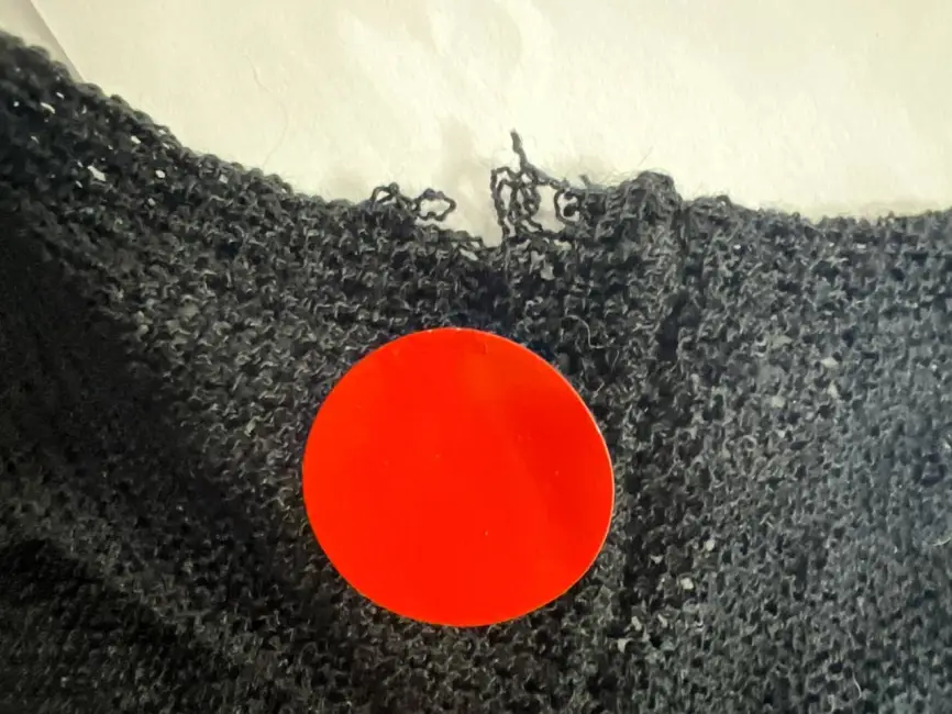 Топ трикотажный облегченный  25108 (черный)Уценка фото 2