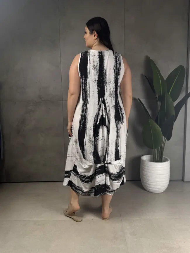 Сарафан ЭттоПлюс 10432 размер 52- 58 фото 14