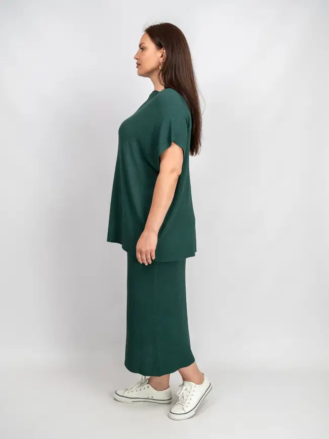 Юбка облегченная трикотажная ЭттоПлюс 2136 Размер 50-58 фото 72