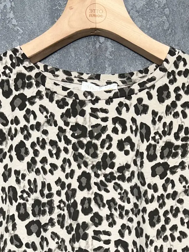 Футболка Леопард ЭттоПлюс 0019-2 Размер 50-58 фото 23