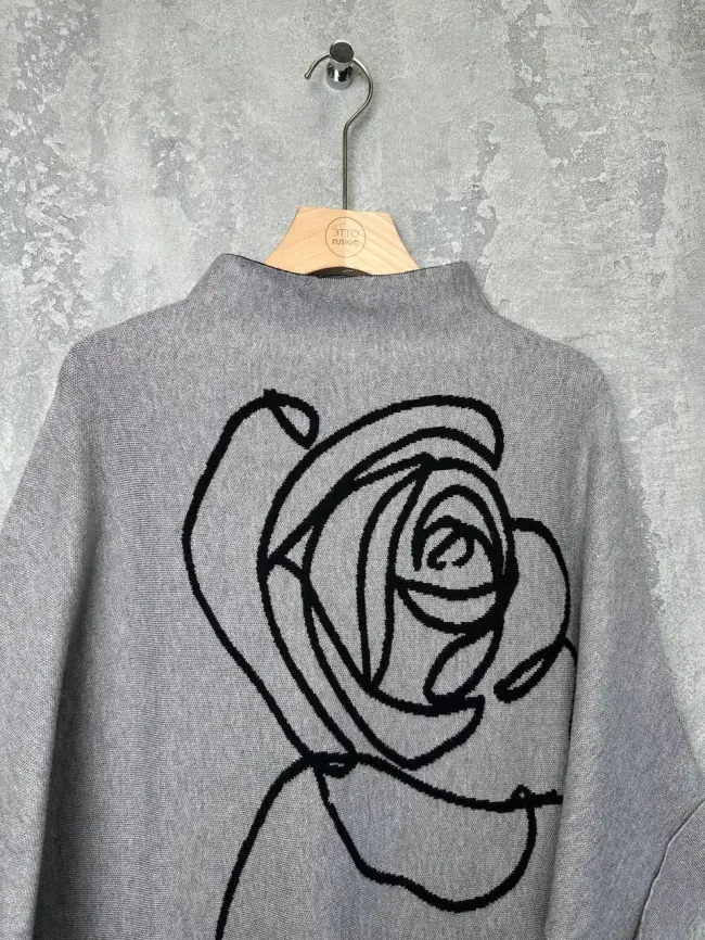 Джемпер "Роза" 893 Размер 48-56 фото 15