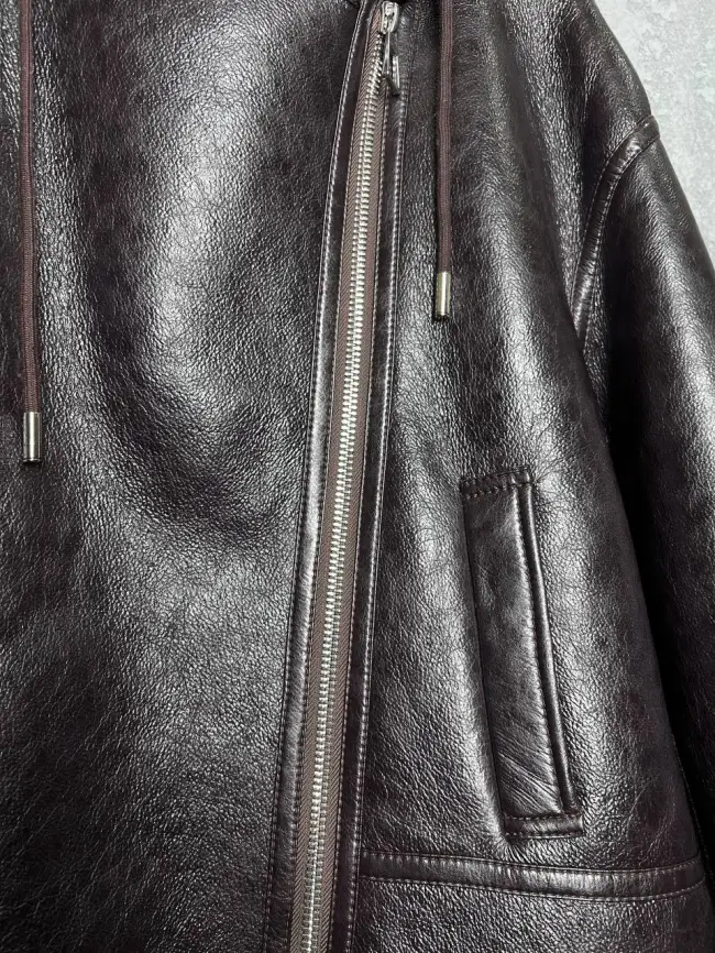 Дубленка авиатор 18926 Размер 50-54 фото 17