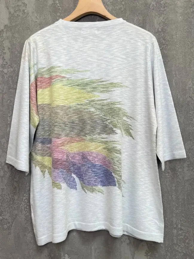 Джемпер облегченный с принтом 1006 Размер 50-58 фото 71