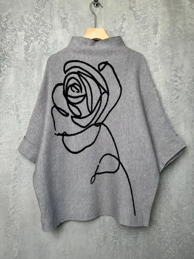 Джемпер "Роза" 893 Размер 48-56 фото 14