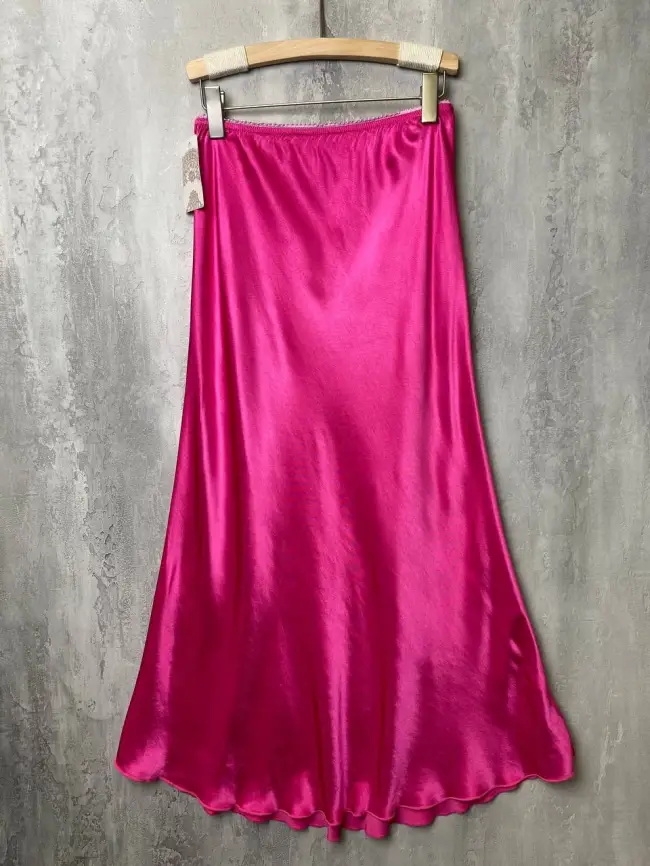 Юбка атлас 9298-1 Размер 48-56 фото 47