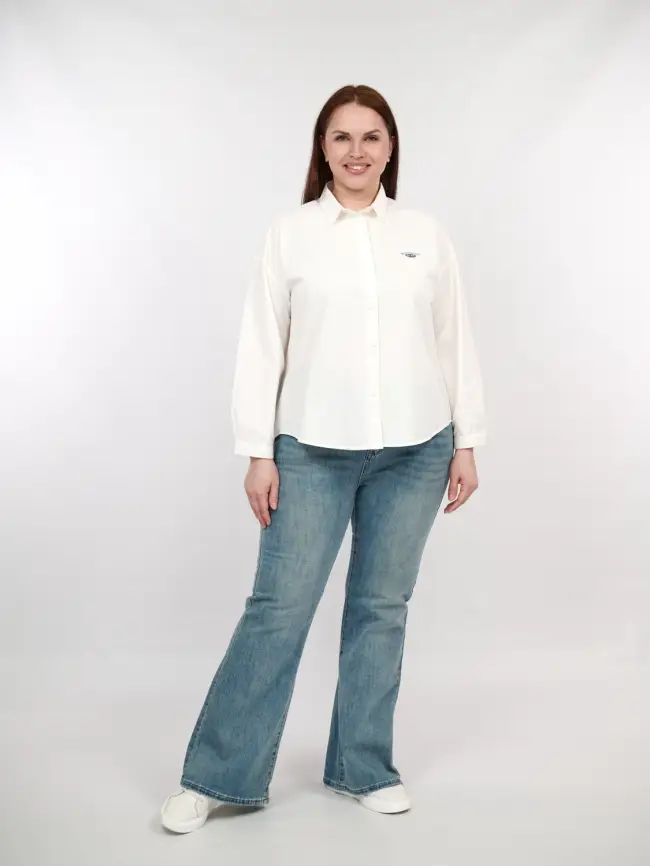 Рубашка 6006 Размер 48-56 фото 4