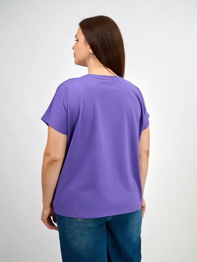 Футболка база ЭттоПлюс Хлопок 0019-1 Размер 50-58 фото 82