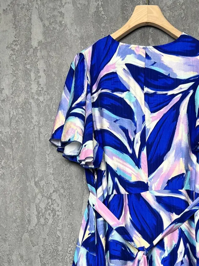 Платье на запахе ЭттоПлюс 044 размеры 48 - 58 фото 52