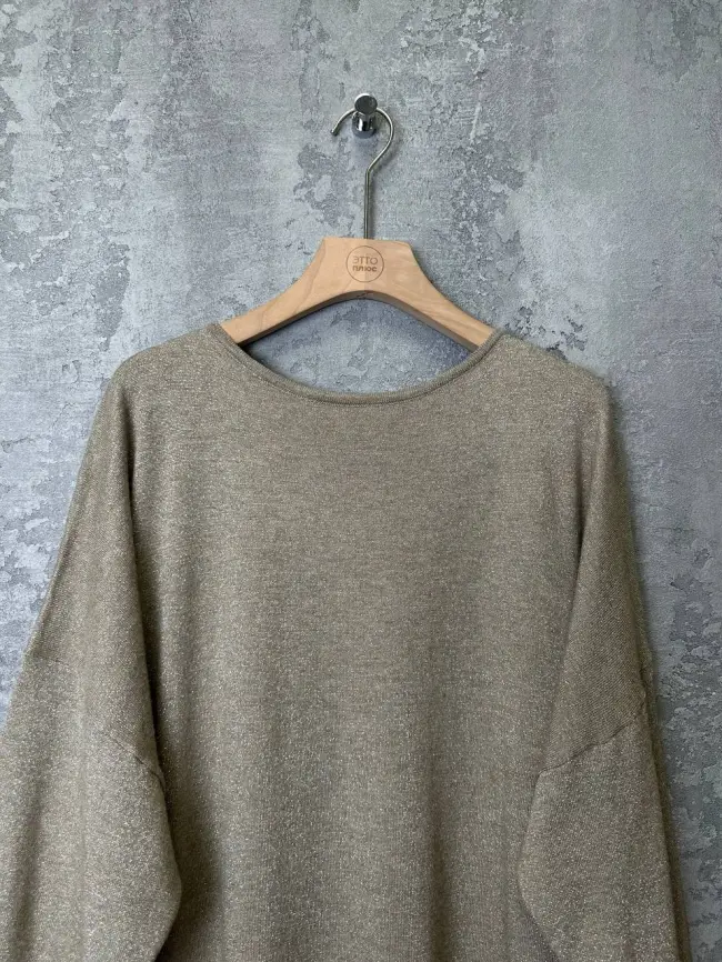 Платье люрекс ЭттоПлюс 83035 Размер 50-58 фото 9