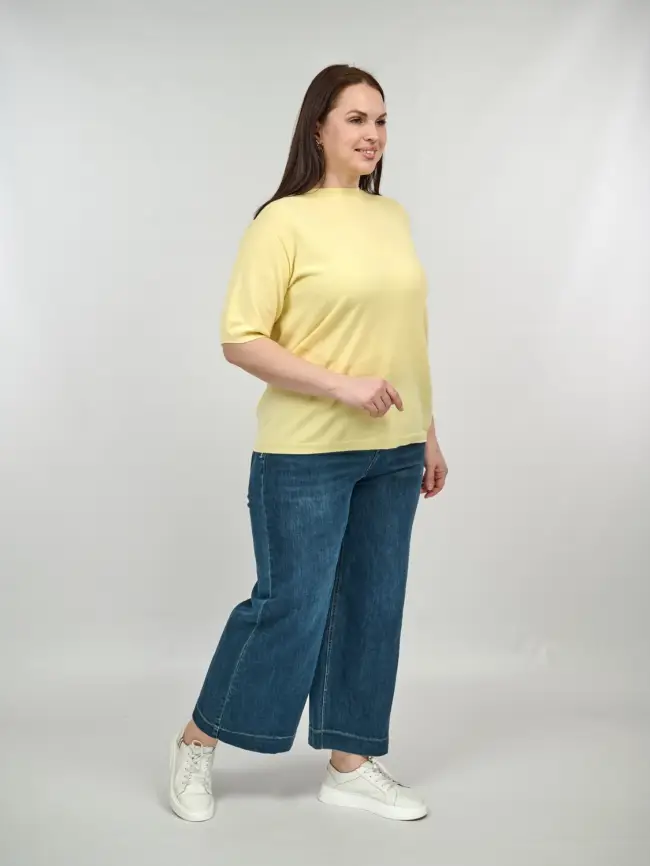 Джинсы палаццо 2506 Размеры 46-54 фото 3