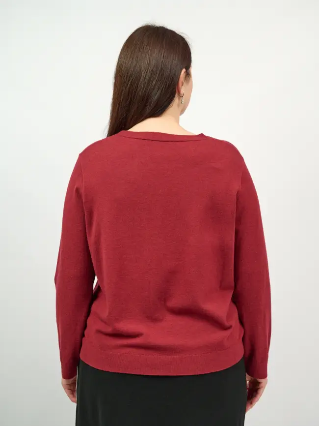 Джемпер 23085 Размер 48-58 фото 7