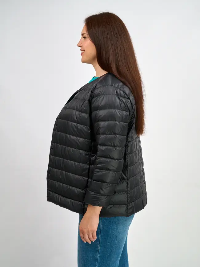 Легкая пуховая куртка 8802 Размер 46-56 фото 22