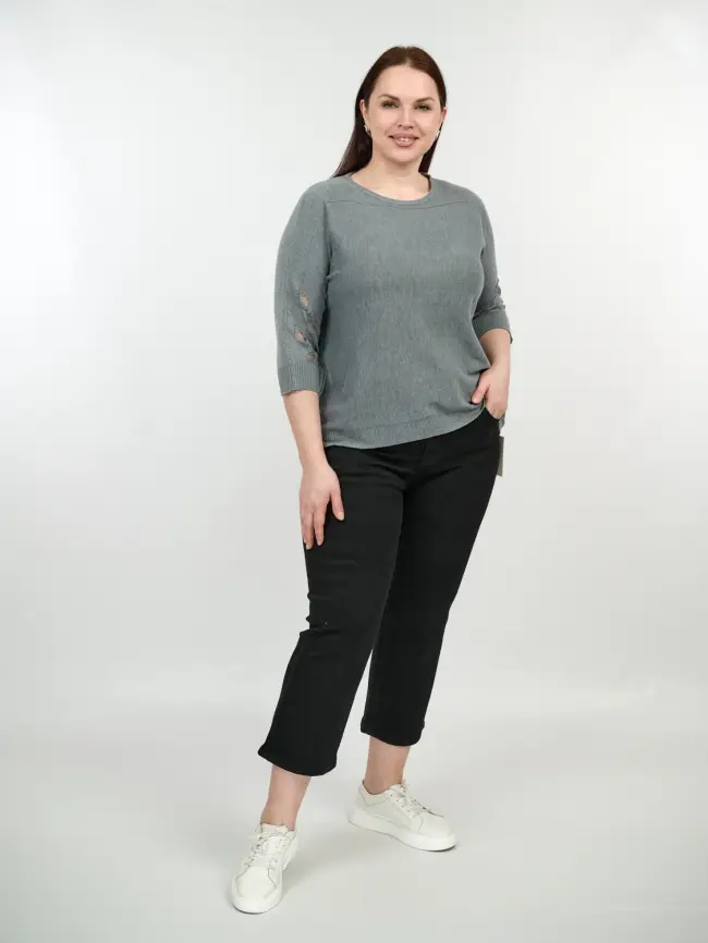 Джемпер гранж 8912 Размер 50-58 фото 16