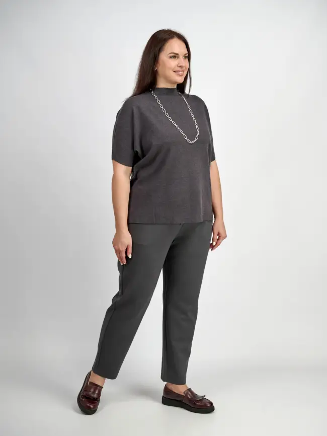 Джемпер короткий рукав ЭттоПлюс 707 Размер 50-58 фото 68