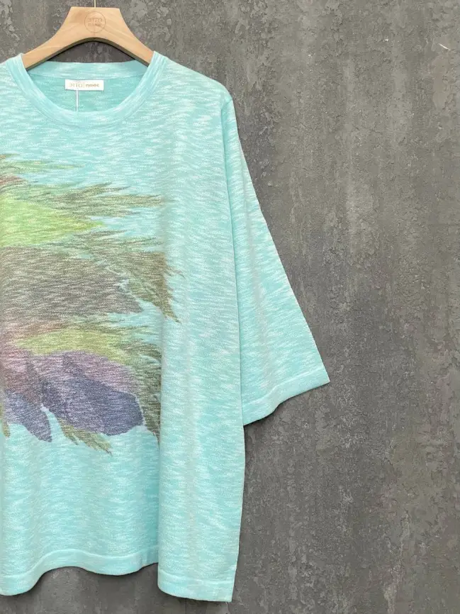 Джемпер облегченный с принтом 1006 Размер 50-58 фото 11