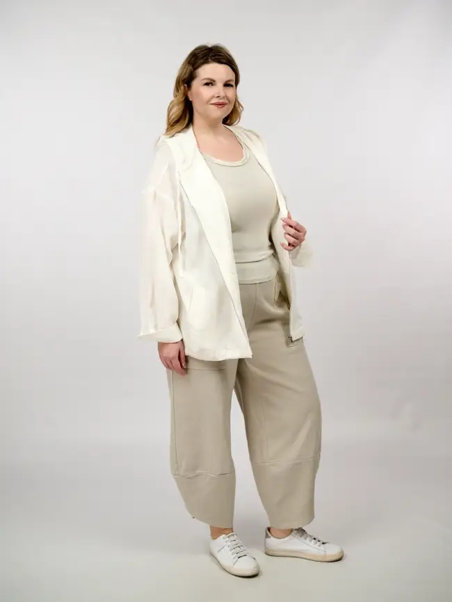 Ветровка лён 25013 фото 10