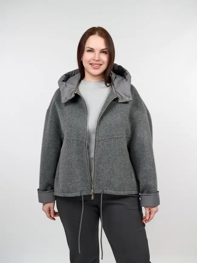 Куртка шерсть ЭттоПлюс 25530 Размер 48-58 фото 23