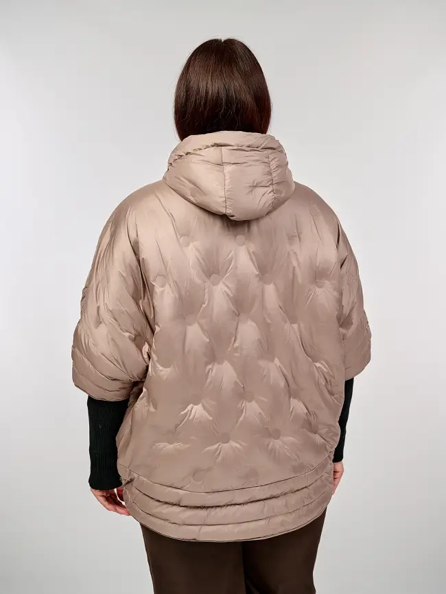 Куртка с трикотажным рукавом 6560 Размер 48-54 фото 51