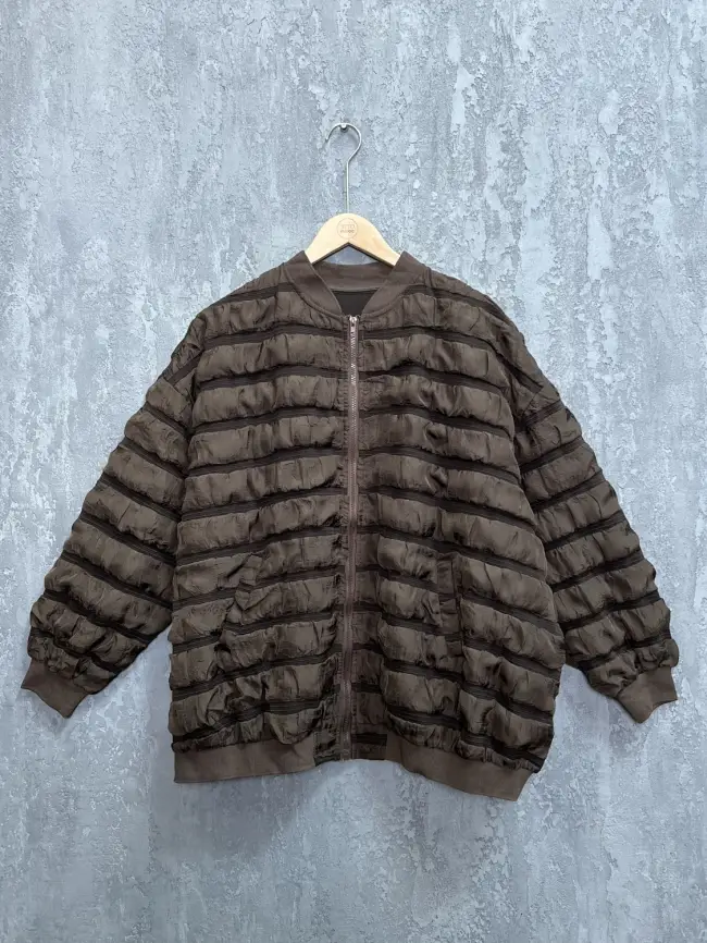 Бомбер летний 9116 Размер 50-60 фото 7