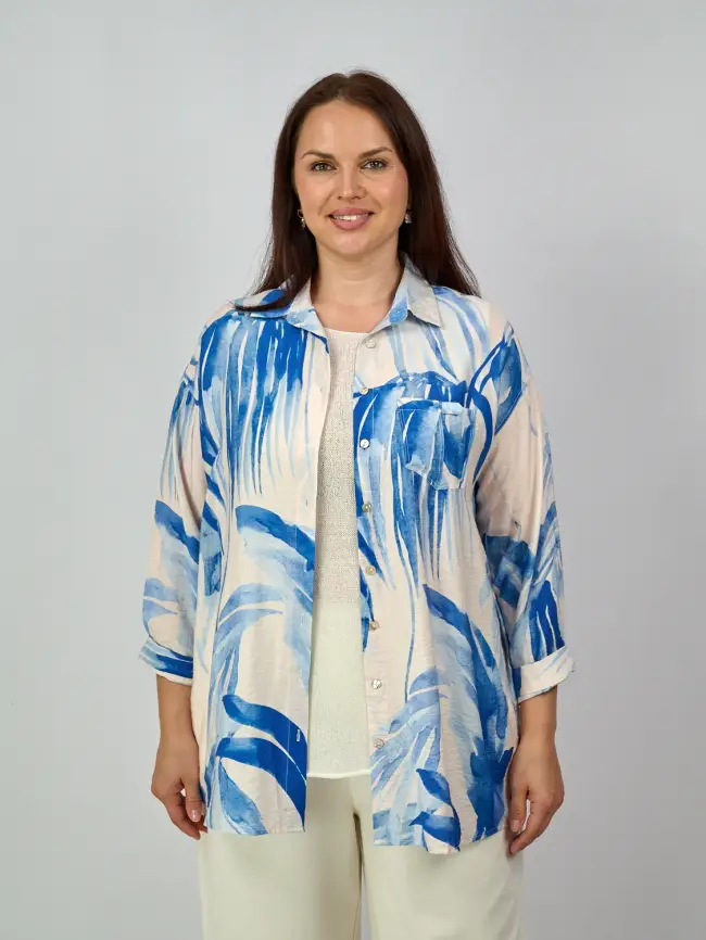 Рубашка ЭттоПлюс 042 Размеры 50-58 фото 1