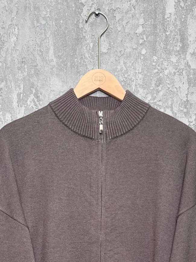 Кофта на молнии 25411 ЭттоПлюс Размер 50-58 фото 66